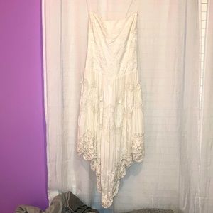 Free People Cream Maxi Dress
